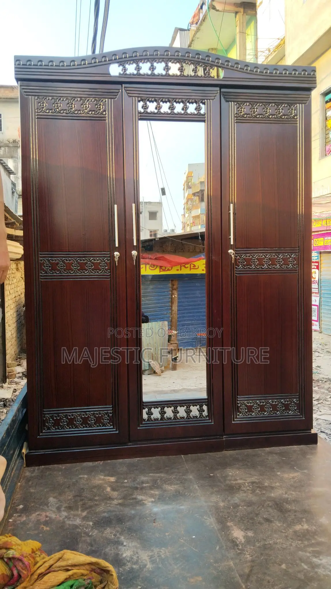 3-Door MDF Almirah, Model # 951