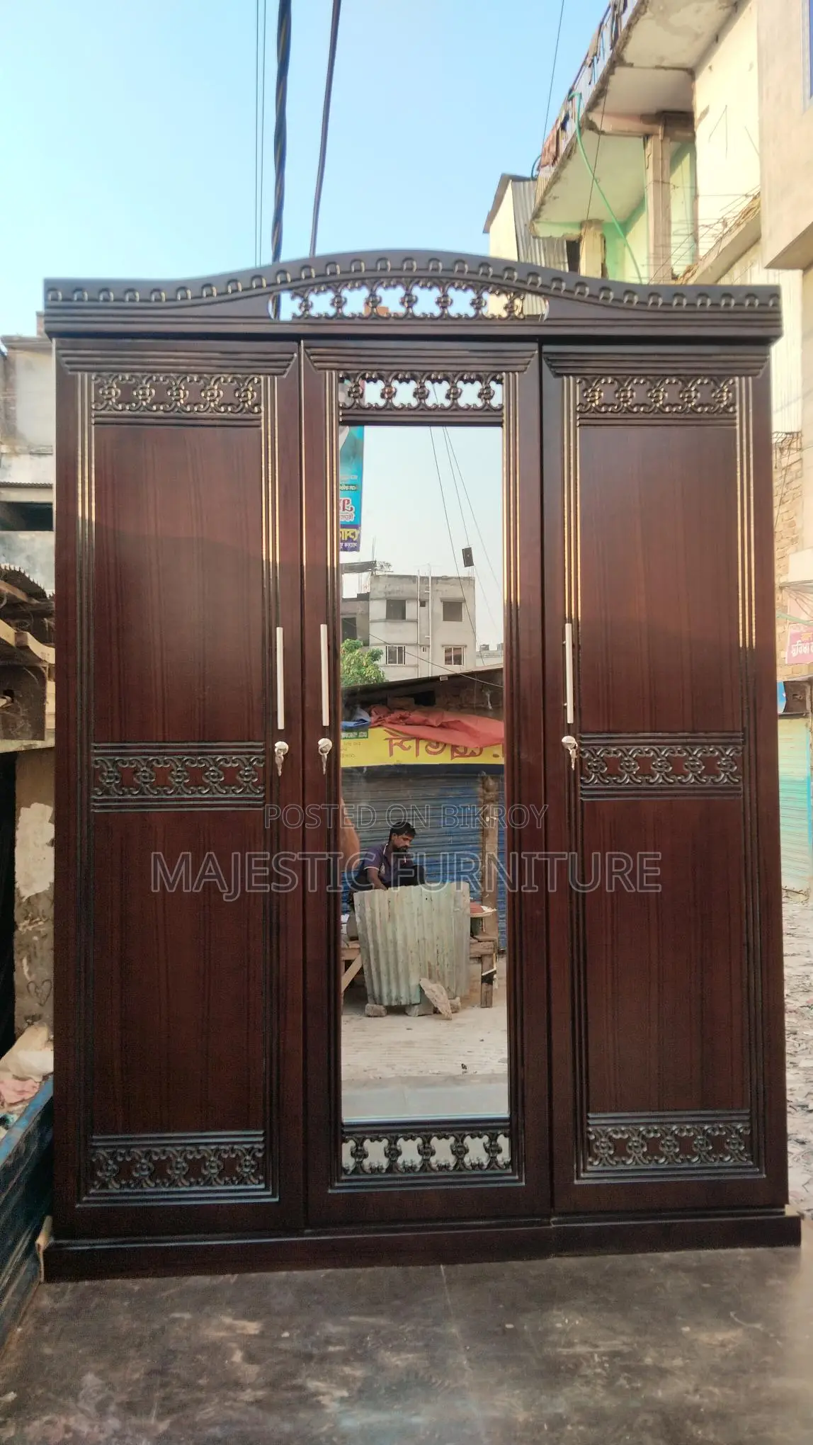 3-Door MDF Almirah, Model # 951