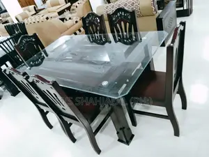Dining Table Processing Technology. 6 Chairs