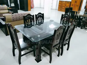 Dining Table Processing Technology. 6 Chairs
