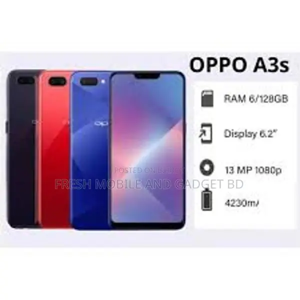 OPPO A3s 6/128 পাইকারি (Used)