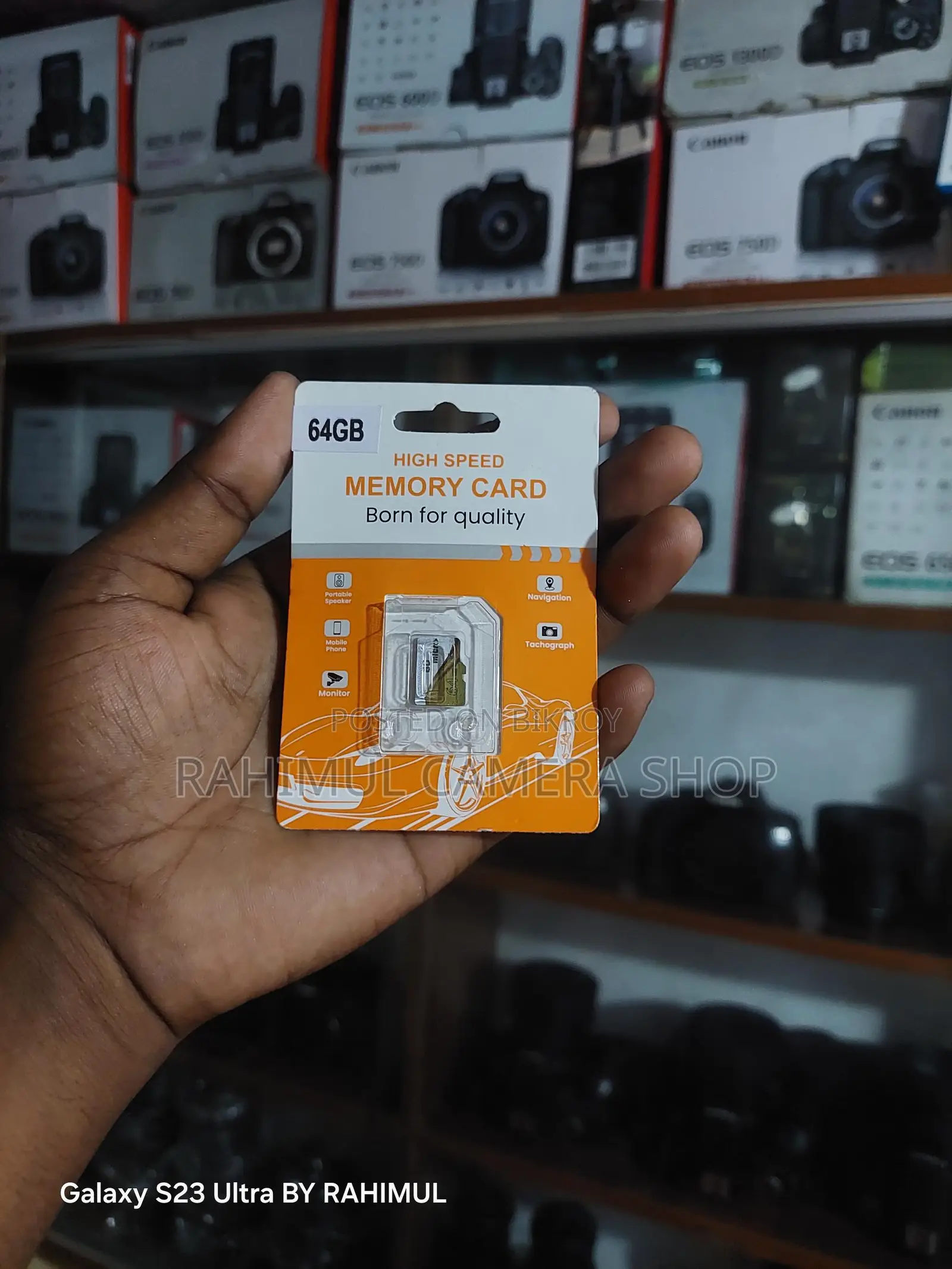 MEMORY CARD 64 GB high speed