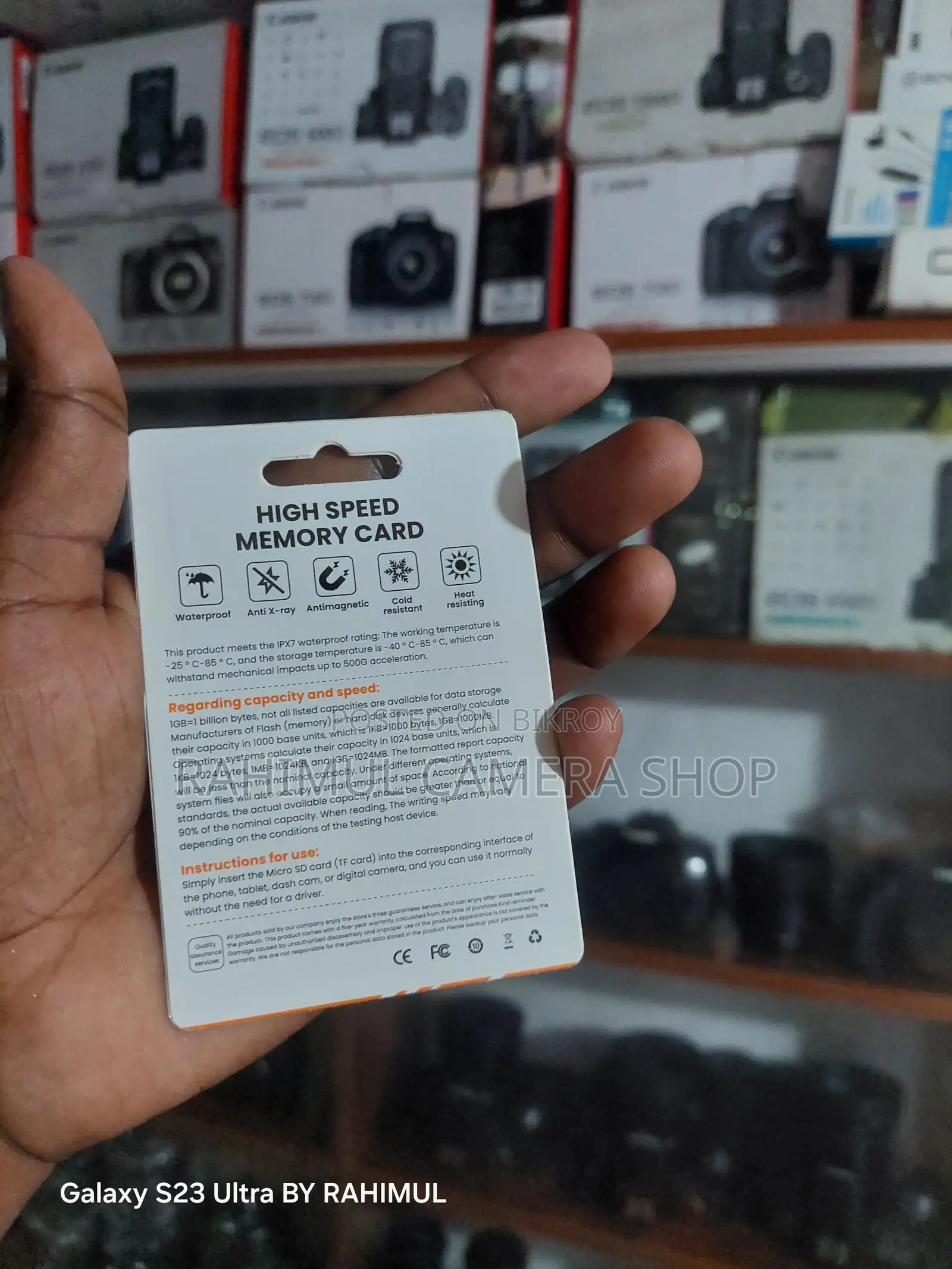 MEMORY CARD 64 GB high speed