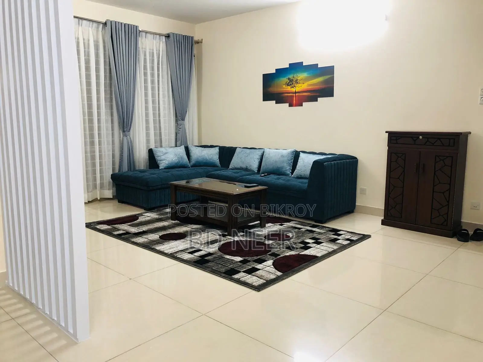 3-Bed Furnished Flat Rent in Gulshan