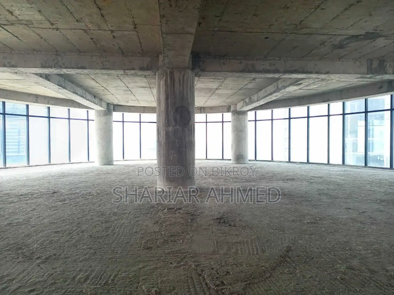 10,600 SqFt 100% Commercial Open Floor For Rent Gulshan Avenue