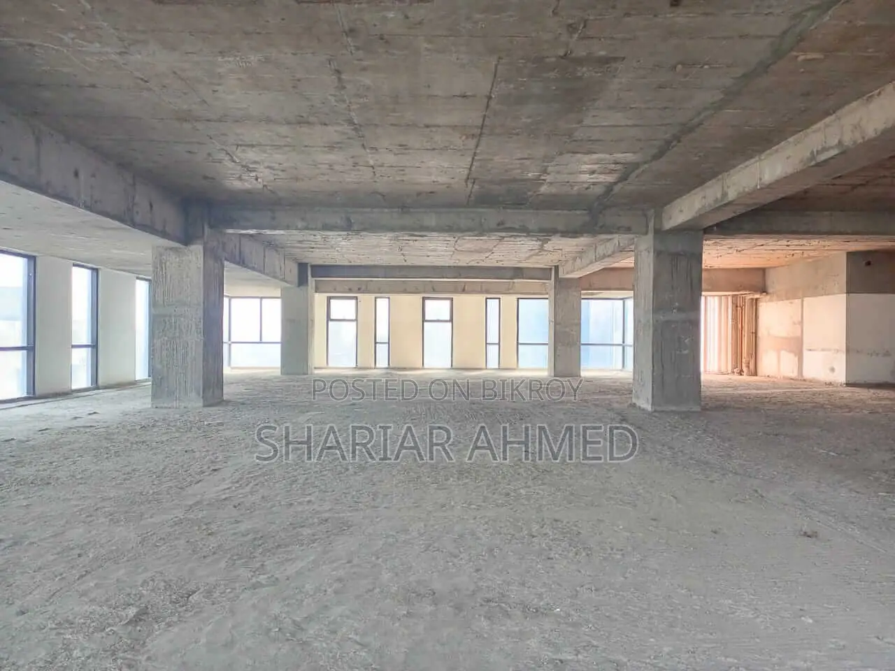 10,600 SqFt 100% Commercial Open Floor For Rent Gulshan Avenue