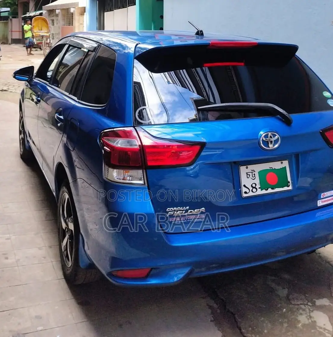 Toyota Corolla Fielder 2015 Blue