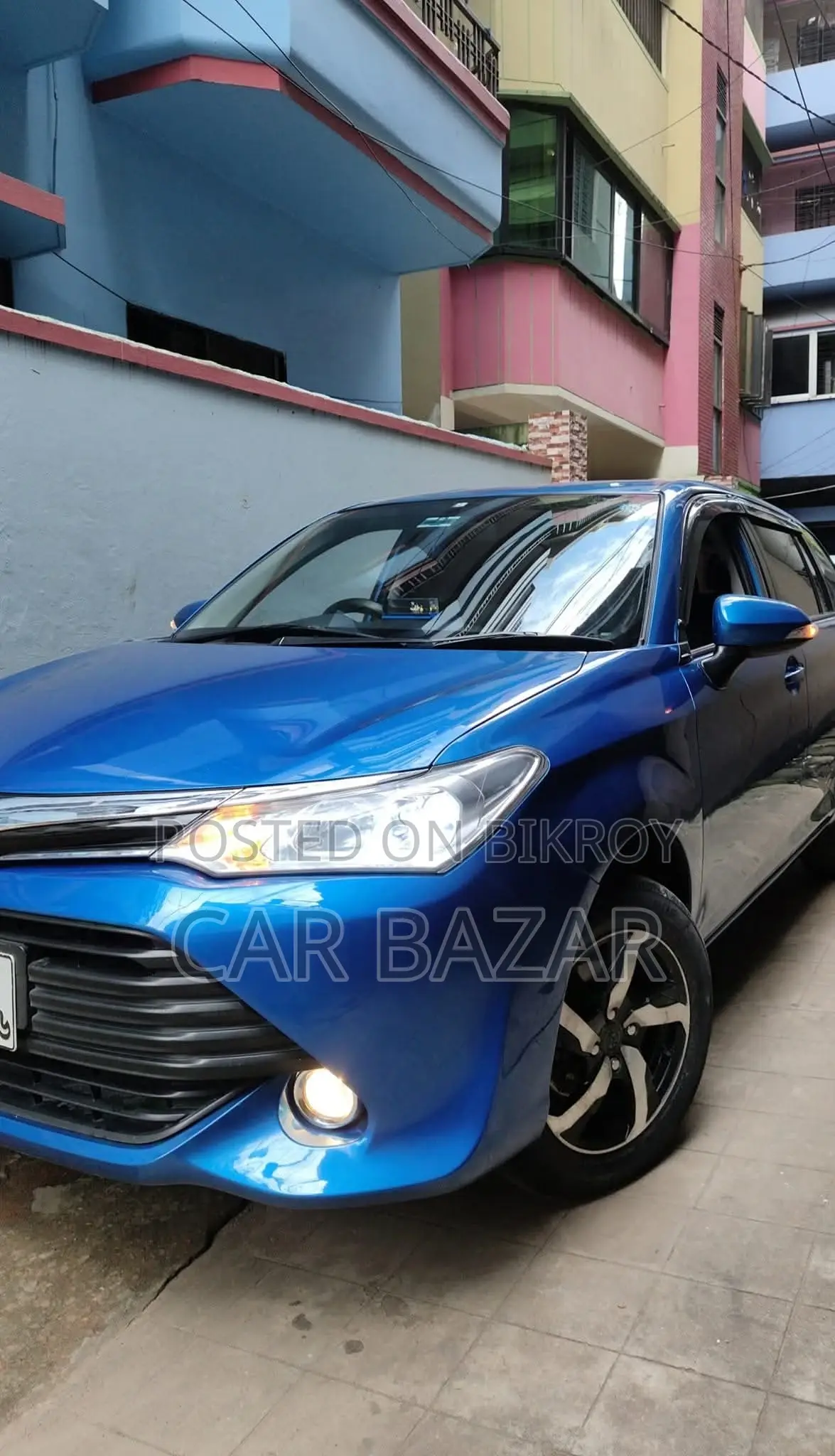 Toyota Corolla Fielder 2015 Blue