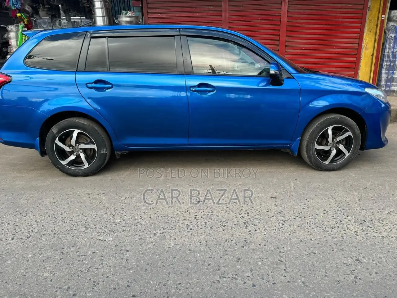 Toyota Corolla Fielder 2015 Blue