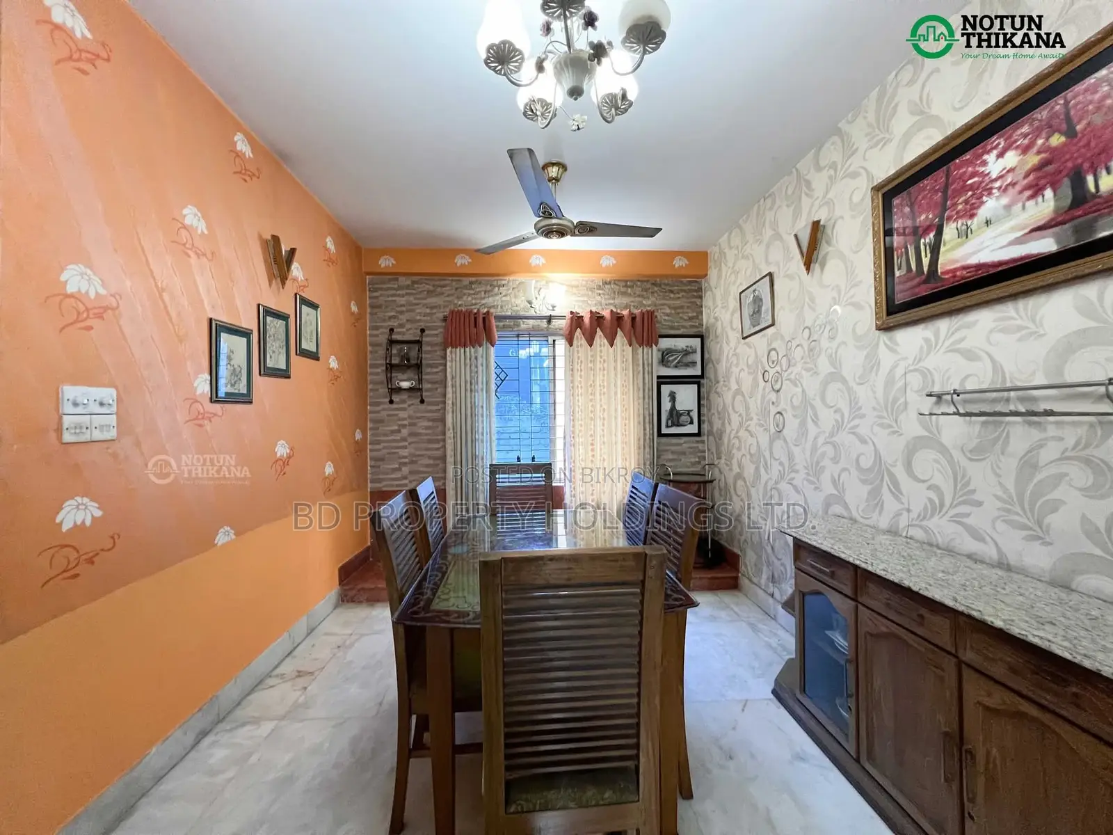 Furnished 3bdrm Apartment in Uttara for Rent
