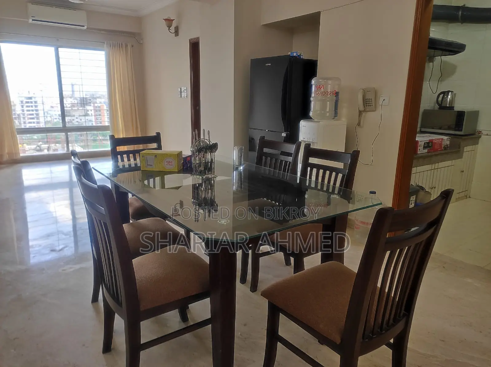3-Bedroom 2352 SqFt Furnished Flat for Rent in Gulshan-1