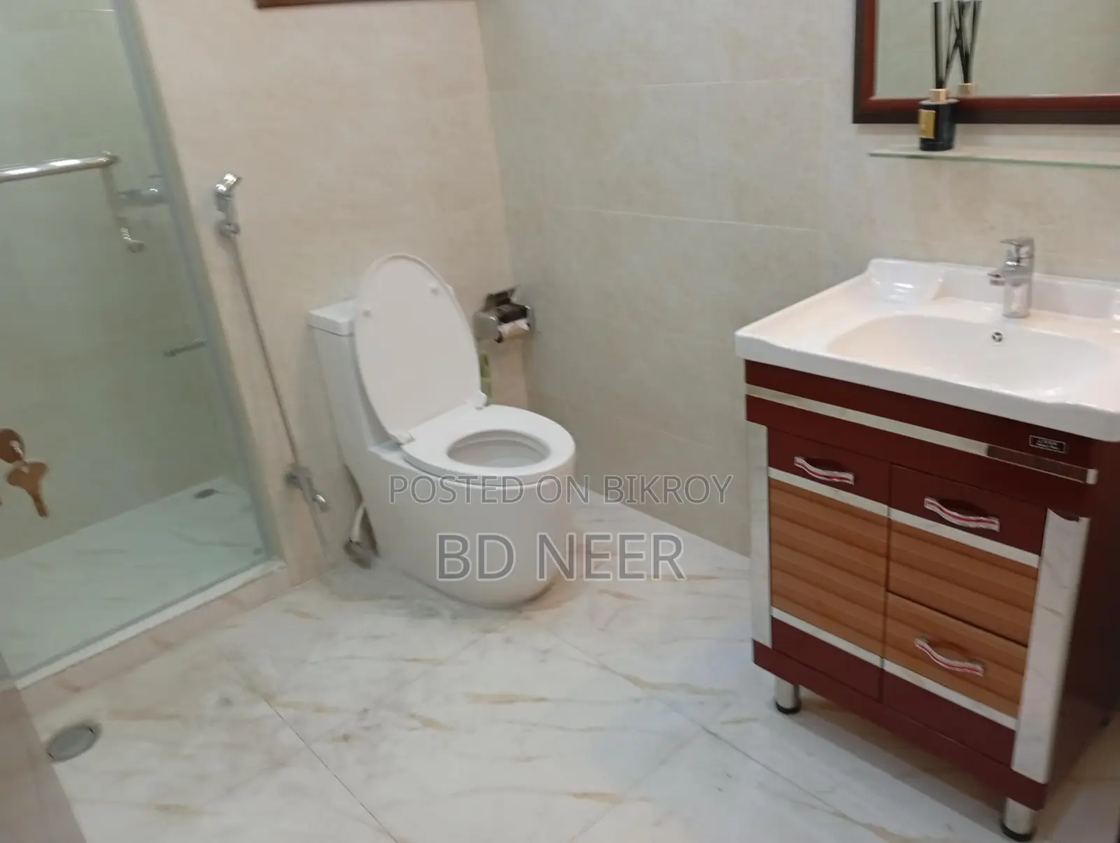 Lake View Gym Swimming Mordent 4 Bed Flat Rent in Gulshan-2 North