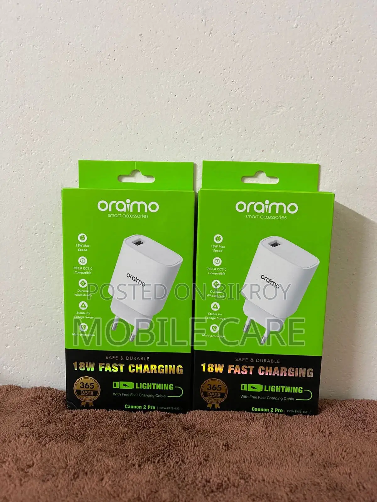 ORAIMO FAST CHARGER