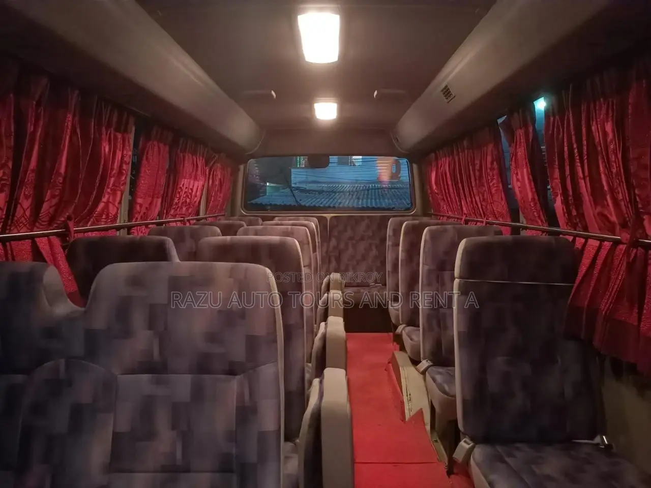 Rent a Nissan Coaster AC Bus