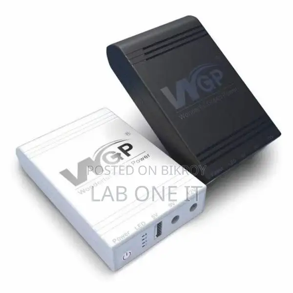 WGP Mini UPS - Router + ONU Backup Output 5V, 12V, 12V