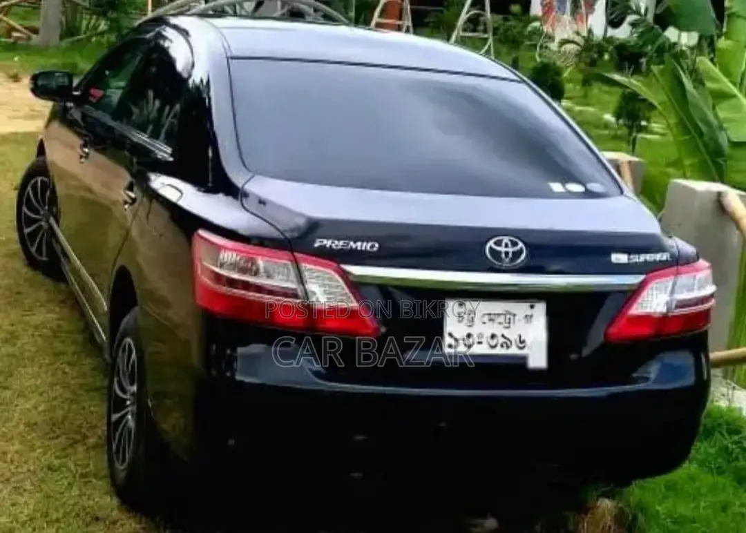 টয়োটা প্রিমিও জি সুপিরিয়র ব্ল্যাক ২০১২