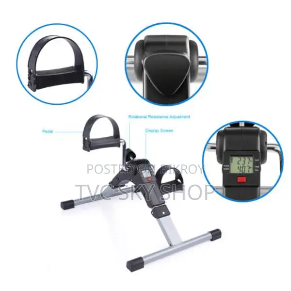 Mini Pedal Exercise Bike Foldable with LCD Display
