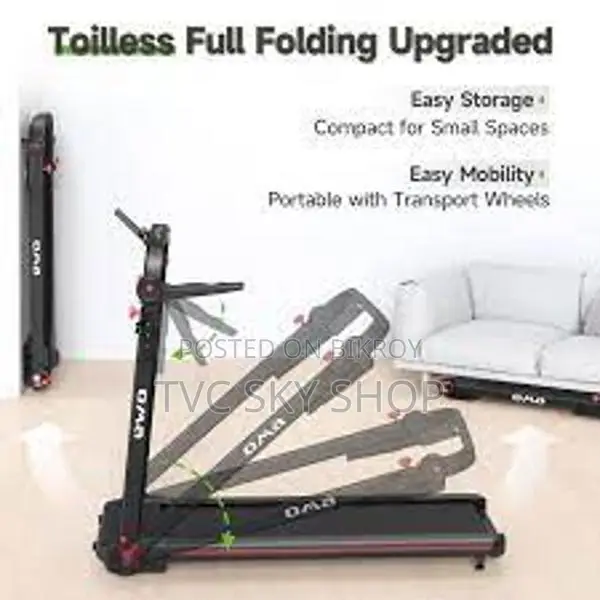 Motorized Treadmill Foldable Portable OMA-1017EB