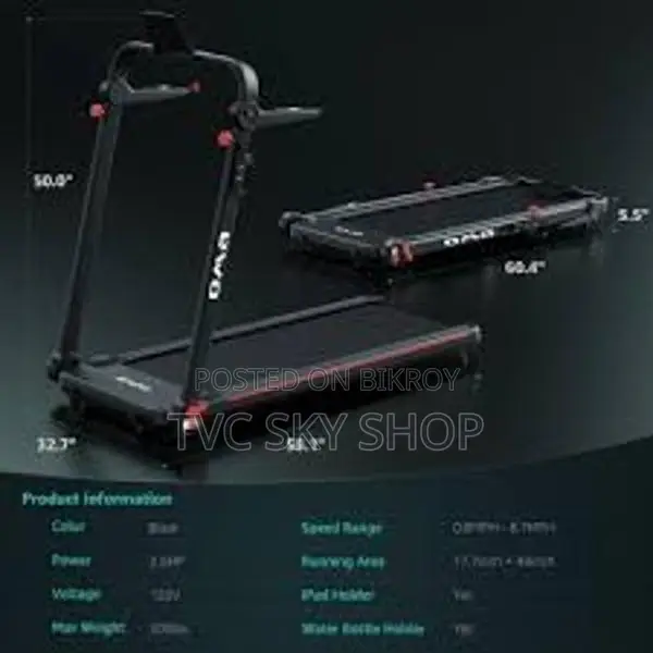 Motorized Treadmill Foldable Portable OMA-1017EB