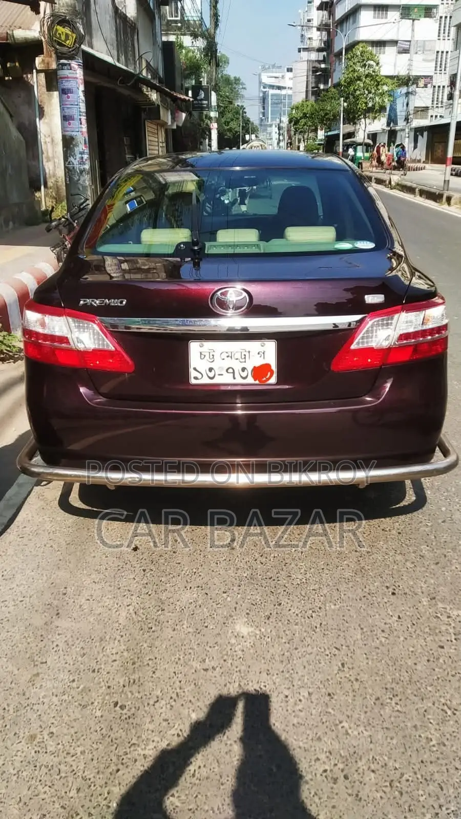 Toyota Premio 1.5 FWD 2015 Maroon