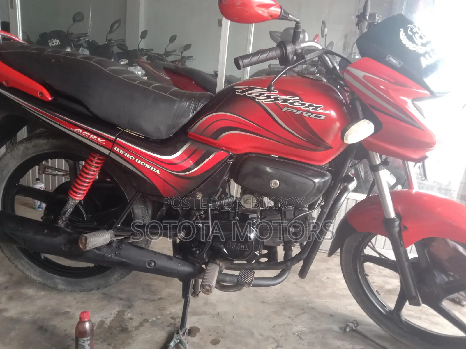 হিরো প্যাশন প্রো ভালো কন্ডিশন ২০১৩