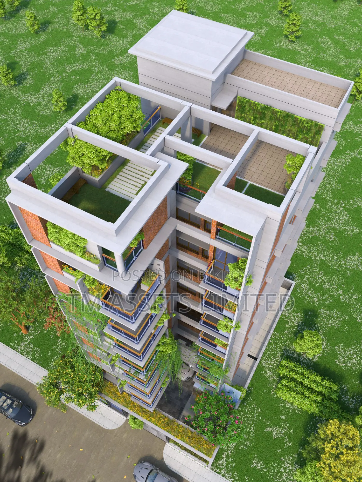 South-Facing 2530 Sft Flat in Bashundhara