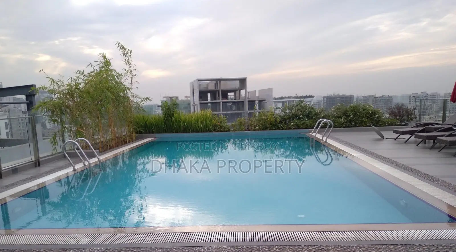 3Bed Gym Swimming Pool Apt.Rent At Gulshan North Diplomatic Zone
