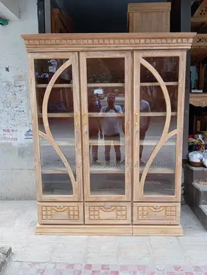 Showcase 5*6 Chittagong Teak Wood
