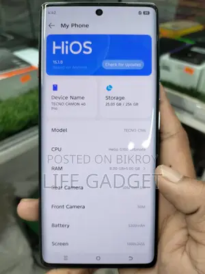 Tecno Cemon 40 Pro . (Used)