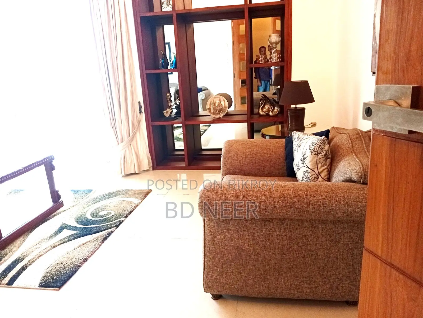 Fully Furnished 4Bed room Flat Rent in Gulshan-1