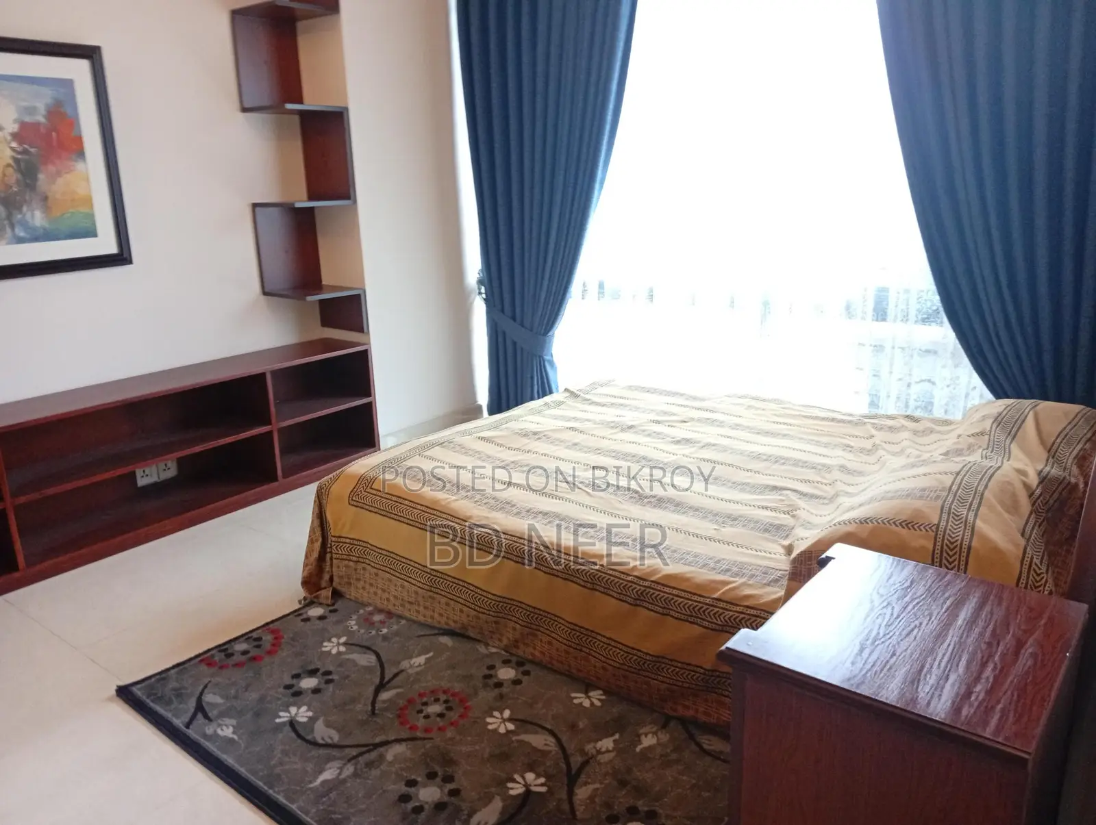 Fully Furnished 4Bed room Flat Rent in Gulshan-1