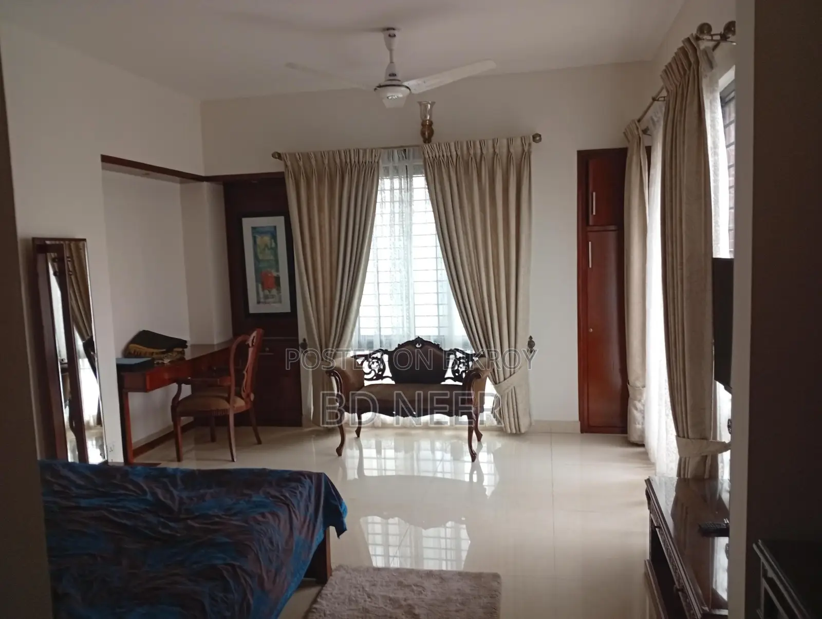 Fully Furnished 4Bed room Flat Rent in Gulshan-1
