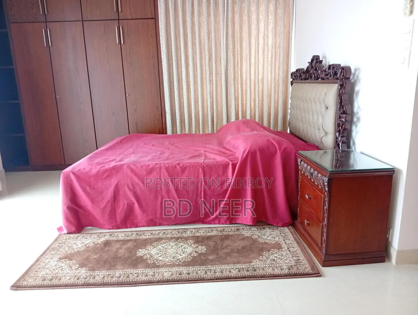Fully Furnished 4Bed room Flat Rent in Gulshan-1