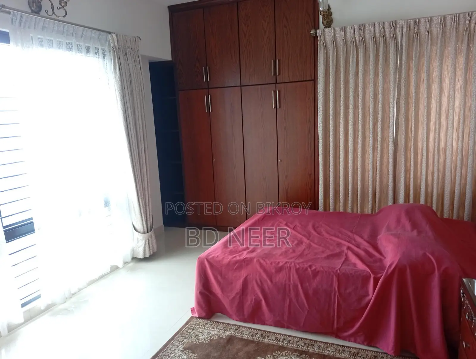 Fully Furnished 4Bed room Flat Rent in Gulshan-1