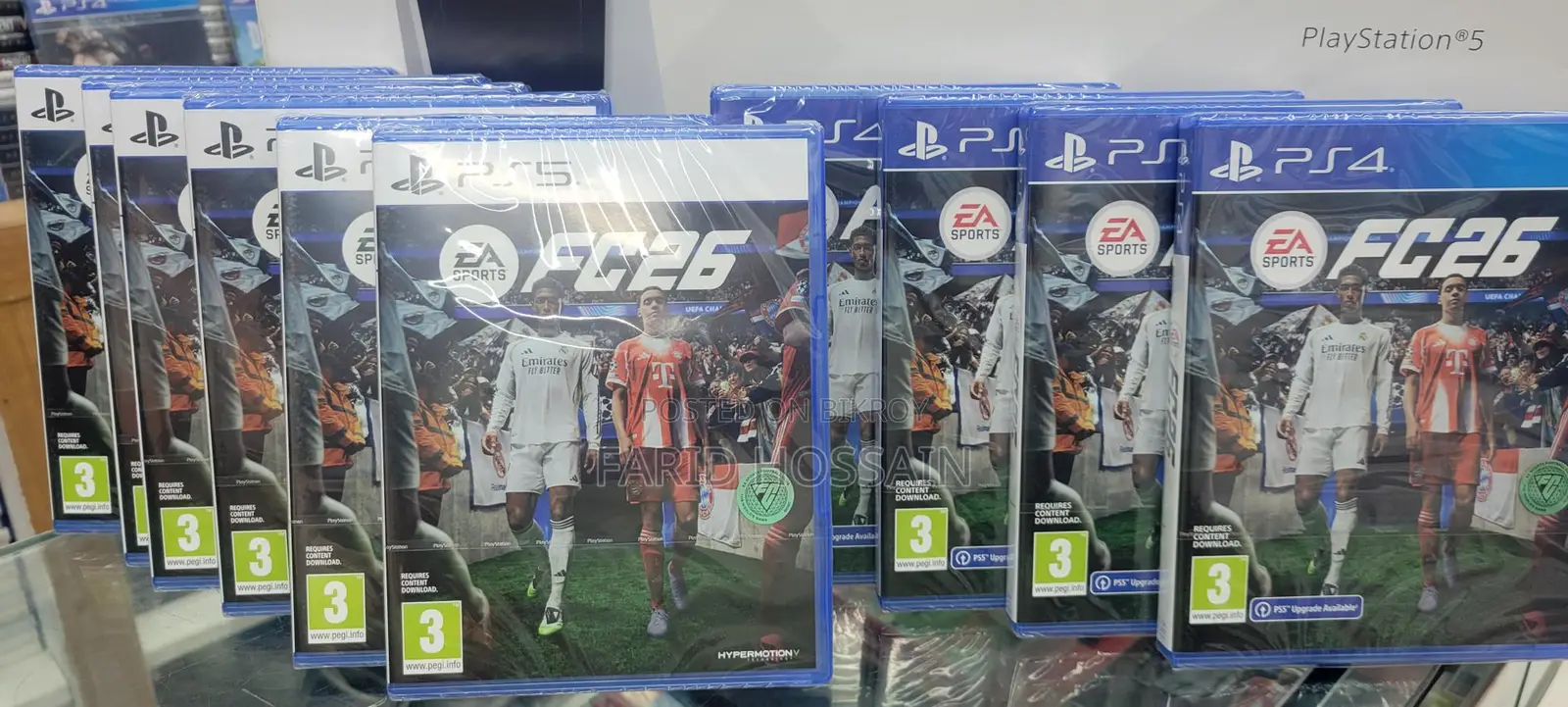 PS5 & PS4 FC 26 Games available with exchange offer