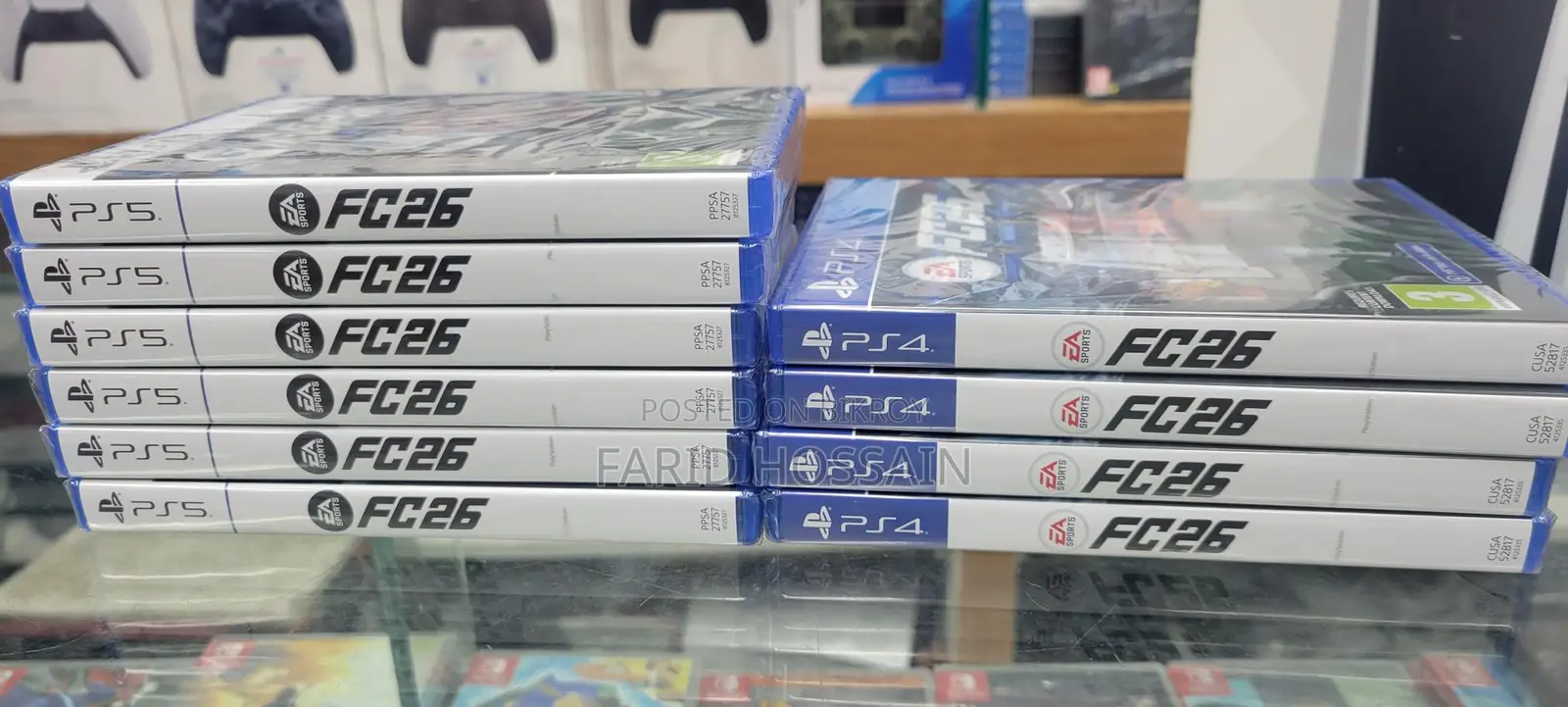 PS5 & PS4 FC 26 Games available with exchange offer