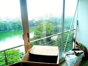 Lake View Semi Furnished 4 Bed 9th Floor Apt. For Rent in Gulshan-2