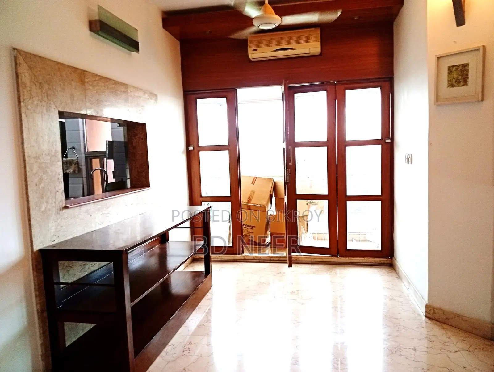 Lake View Semi Furnished 4 Bed 9th Floor Apt. For Rent in Gulshan-2
