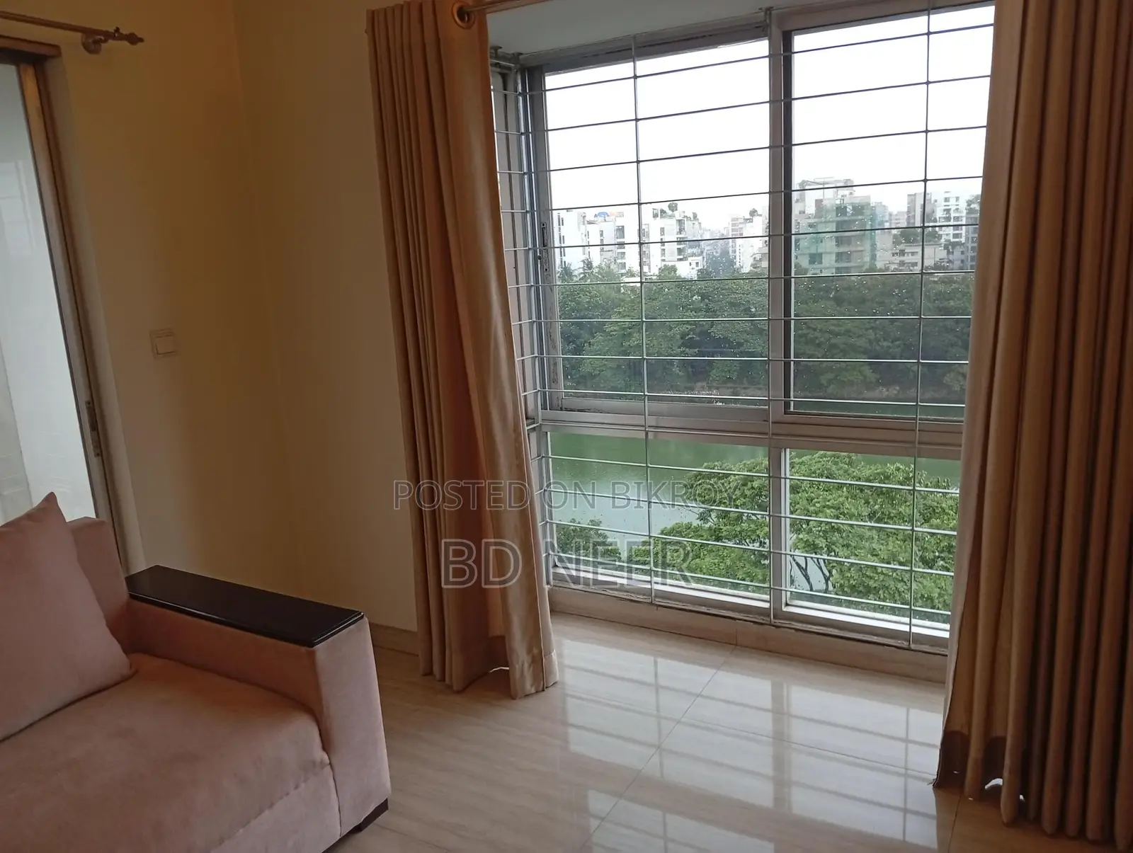 Lake View Semi Furnished 4 Bed 9th Floor Apt. For Rent in Gulshan-2