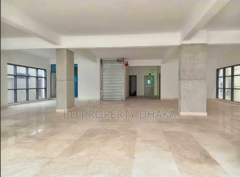 5500 Sqft Open Commercial Space for Rent in Gulshan