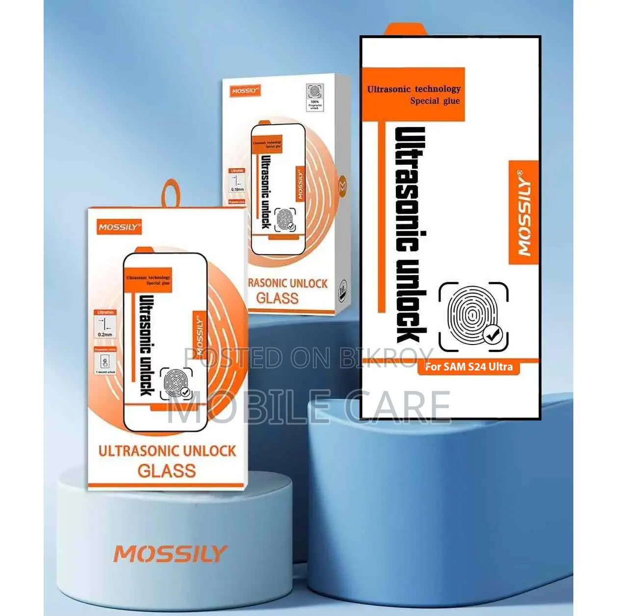 Ultrasonic Unlock Glass For Samsung