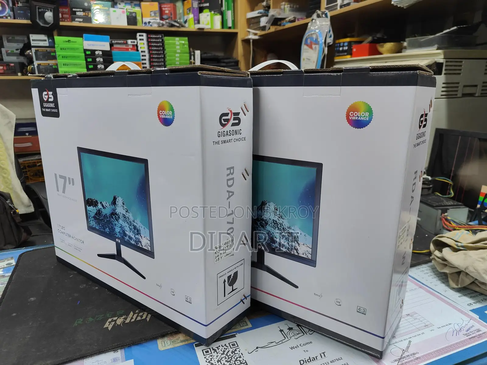 Brand New Monitor With One-Year Official Warranty Now Available
