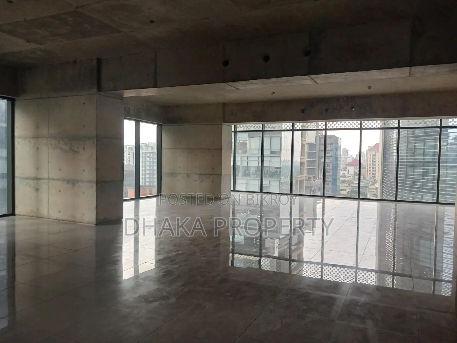 4600SqFt.Brand New Open Office Space Rent In Gulshan Avenue