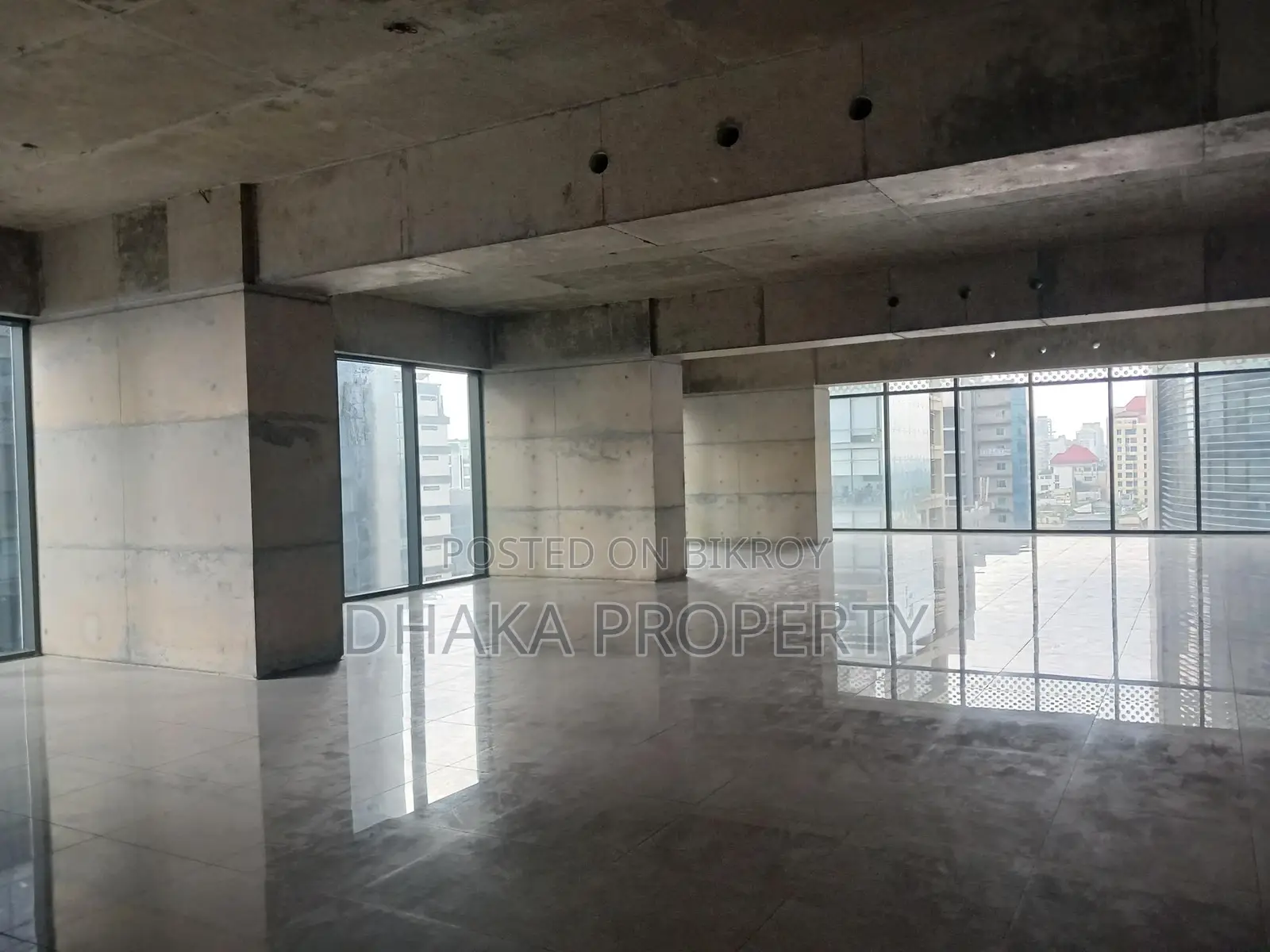 4600SqFt.Brand New Open Office Space Rent In Gulshan Avenue