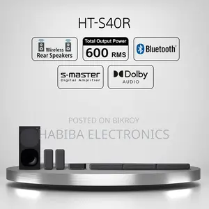Sony HT-S40R সাউন্ডবার / হোম থিয়েটার ৬০০ ওয়াট
