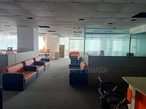 6010 Sqft Open Semi Furnished Commercial Space Rent In Gulshan Avenue