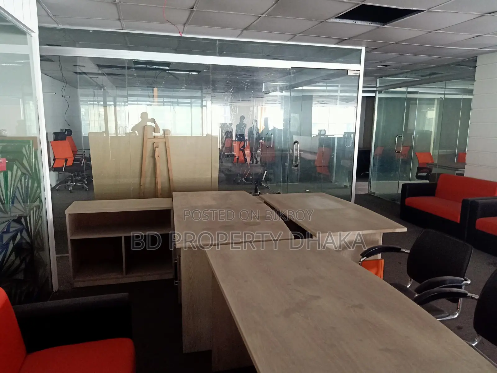 6010 Sqft Open Semi Furnished Commercial Space Rent In Gulshan Avenue