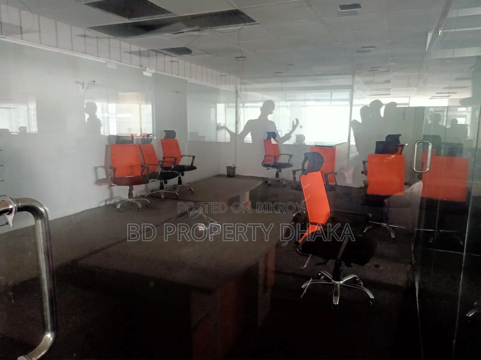 6010 Sqft Open Semi Furnished Commercial Space Rent In Gulshan Avenue