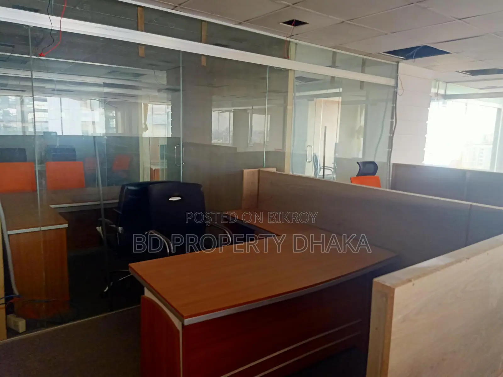 6010 Sqft Open Semi Furnished Commercial Space Rent In Gulshan Avenue