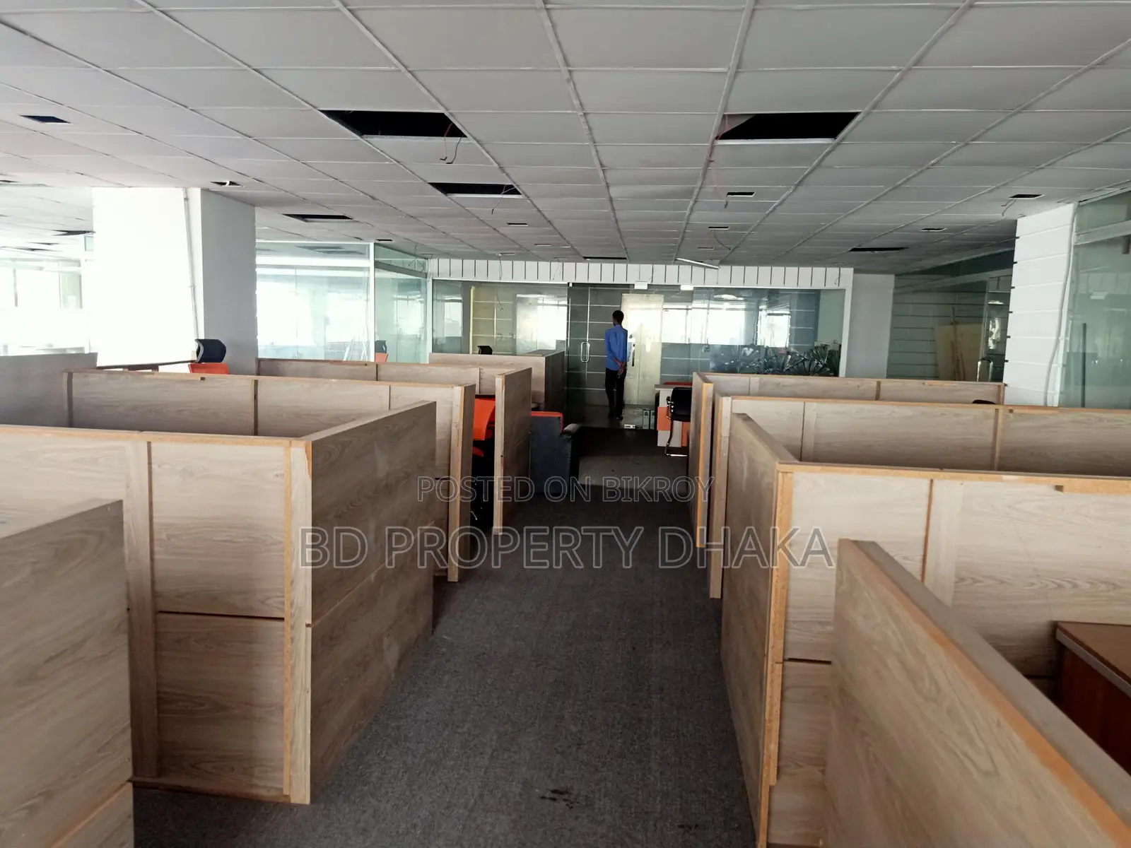 6010 Sqft Open Semi Furnished Commercial Space Rent In Gulshan Avenue